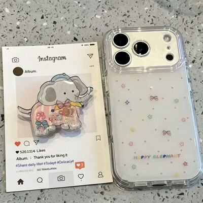 满屏波点蝴蝶结花朵适用OPPORealme15手机壳女V70V60V23V50新款高级感GTneo5创意个性13/12pro防摔Q3s保护套7
