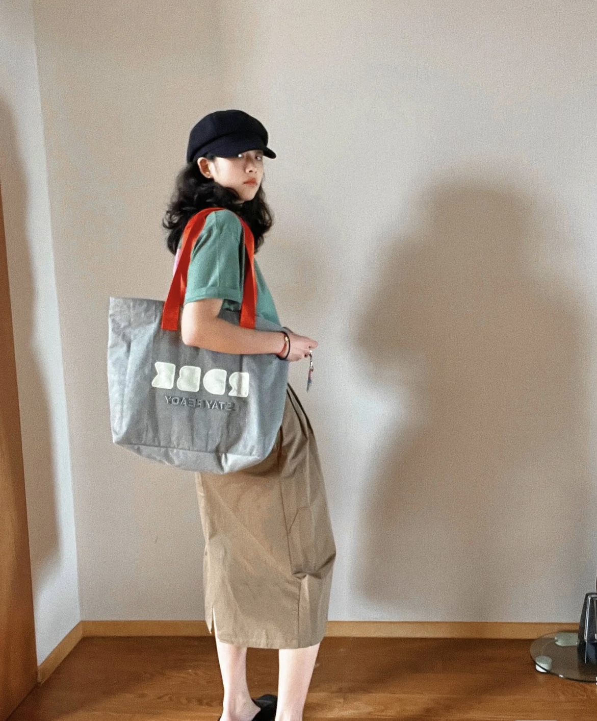 RDBK正品原创设计简约单肩托特包防水轻便手提大容量收纳通勤包包