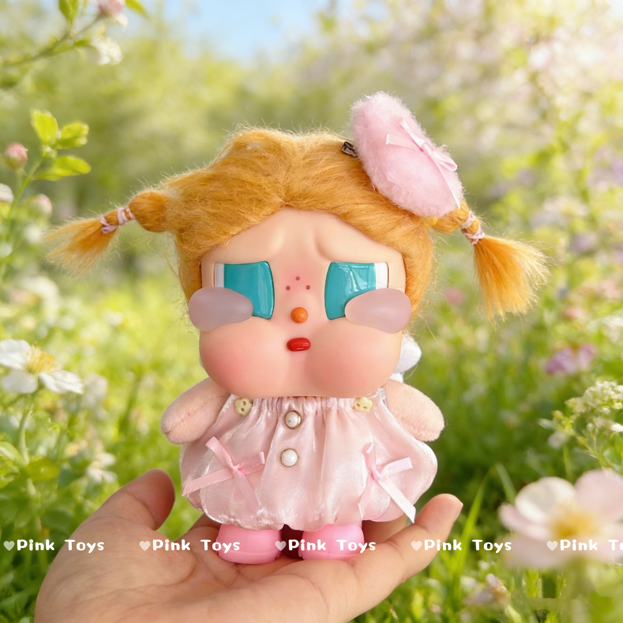 CRYBABY哭娃度假Vacation 搪胶沙滩小憩娃衣咕噜咕噜春夏季连衣裙