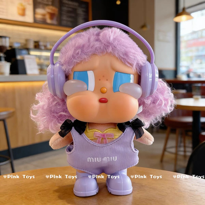 CRYBABY哭娃度假Vacation Mode On搪胶咕噜娃衣沙滩小憩泳衣着替