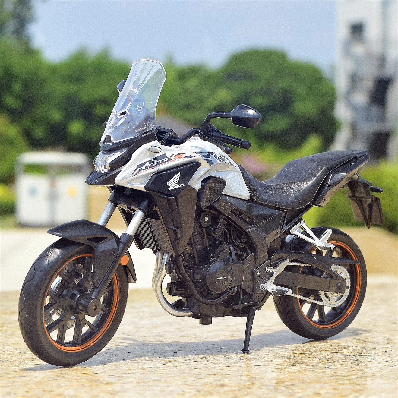 1/12本田CB400X越野拉力机车HONDA摩托车模型摆件装饰品驴友礼物