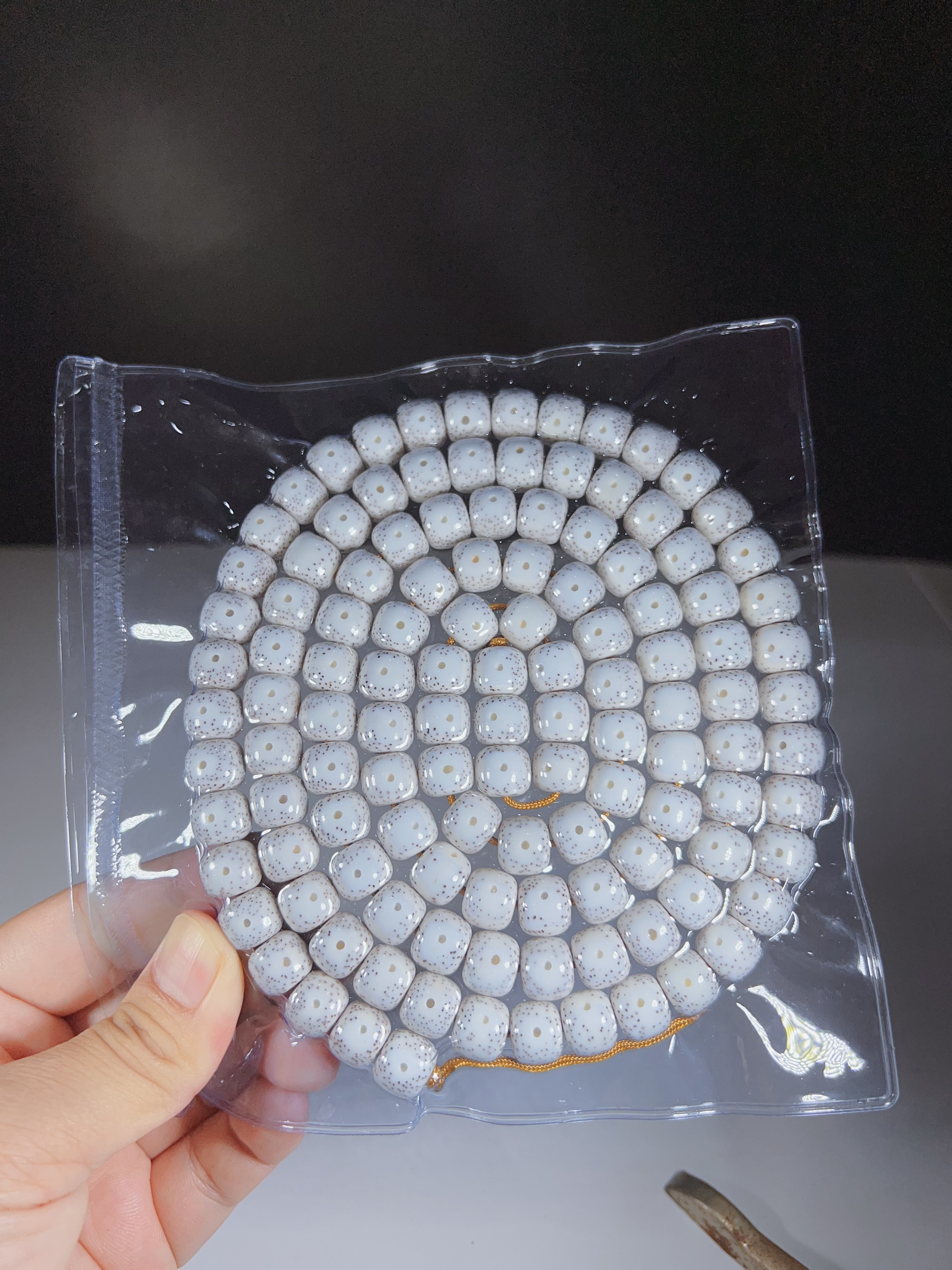 星月菩提脱脂11×10桶珠（一物一图）