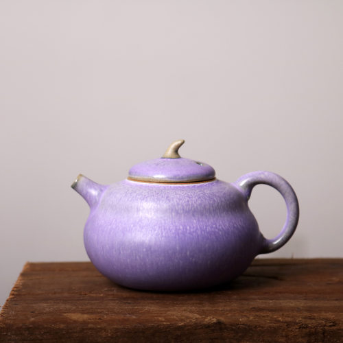 陶瓷茶壶功夫茶具泡茶壶钧窑钧瓷