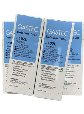 102L进口检知己烷102H化工有机合成气体检测管日本GASTECヘキサン