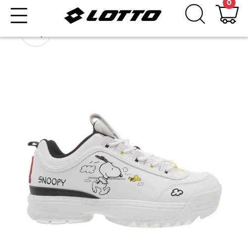 华纳电影跨界联名 LOTTO 乐途 史努比 兔八哥 女子刺绣老爹鞋运动