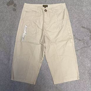 天津老版LOTTO 乐途 男子 意大利系列纯棉运动休闲七分裤