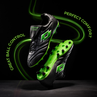 LOTTO 乐途 男子 STADIO袋鼠皮经典足球鞋 球类运动鞋 200 III FG