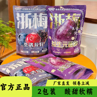 浙梅桑遇莓好西梅400g果干