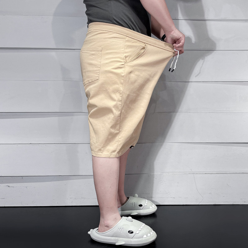 夏季薄款胖子特大号休闲短裤男加肥加大码宽松直筒肥佬五分中裤潮,男装,休闲裤,淘宝优惠券,粉丝福利购,淘宝优惠卷