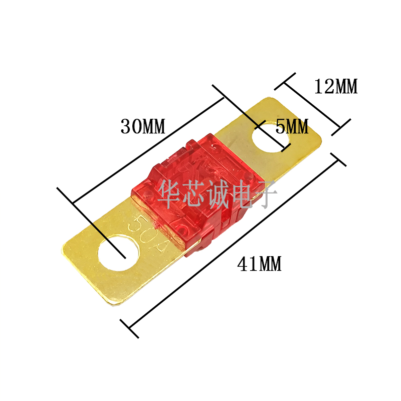 螺栓式保险丝/叉车保险片20A30A40A5060A80A100A150A200A彩色保险 汽车零部件/养护/美容/维保 保险片 原图主图