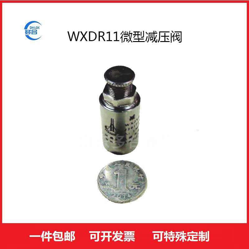 定制WXDR11不锈钢微型活塞式气体减压阀SS316L低压面板安装零泄漏