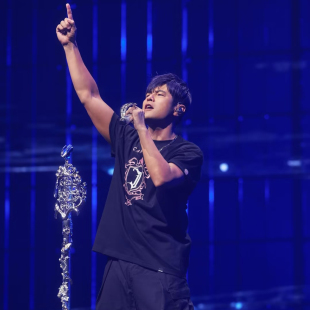 2025J杰伦嘉年华演唱会上海站限定T恤黑色1943男女宽松纯棉短袖