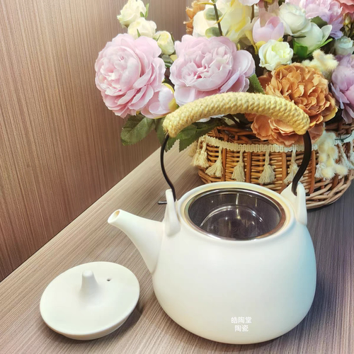 粗陶壶电陶壶煮茶壶陶传热好提梁