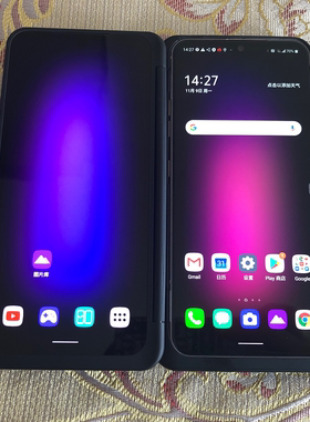 LG V50副屏 LG50S副屏lgv50s副屏G8X G9副屏 翻盖皮套V60副屏现货