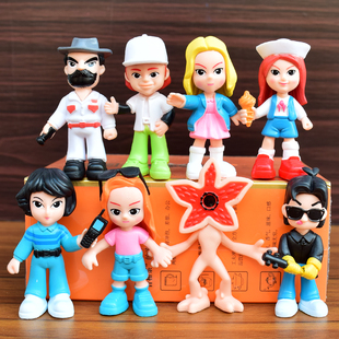 怪奇物语手办史蒂夫魔神食人花盲盒公仔桌面摆件周儿童玩偶礼物男