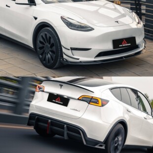 DESIGN特斯拉modely碳纤维空气动力学包围套件改件