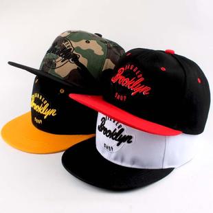 外贸款成人帽子刺绣平沿嘻哈街舞棒球帽男女士户外防晒遮阳鸭舌帽