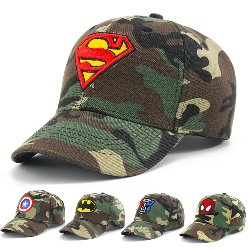 户外防晒卡通遮阳鸭舌帽童帽