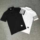 2025夏季 T恤POLO衫 新款 翻领半袖 男士 上衣潮流休闲百搭打底衫 短袖