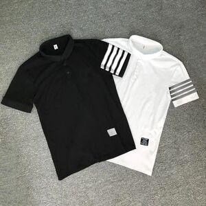 男士短袖T恤POLO衫2025夏季新款翻领半袖上衣潮流休闲百搭打底衫