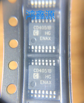 CD4051BMT/TR  模拟开关/多路复用器