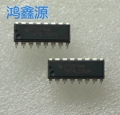 SN74LS160N  DIP-16 逻辑计数器芯片 全新