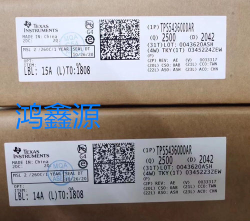 原装正品 TPS54360 TPS54360DDAR 贴片 SOP-8 降压转换器芯片