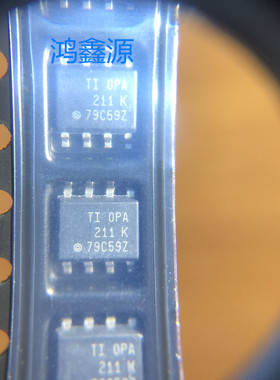 OPA211IDR 精密放大器 1.1nV/Hz Noise Low Pwr Prec OpAmp