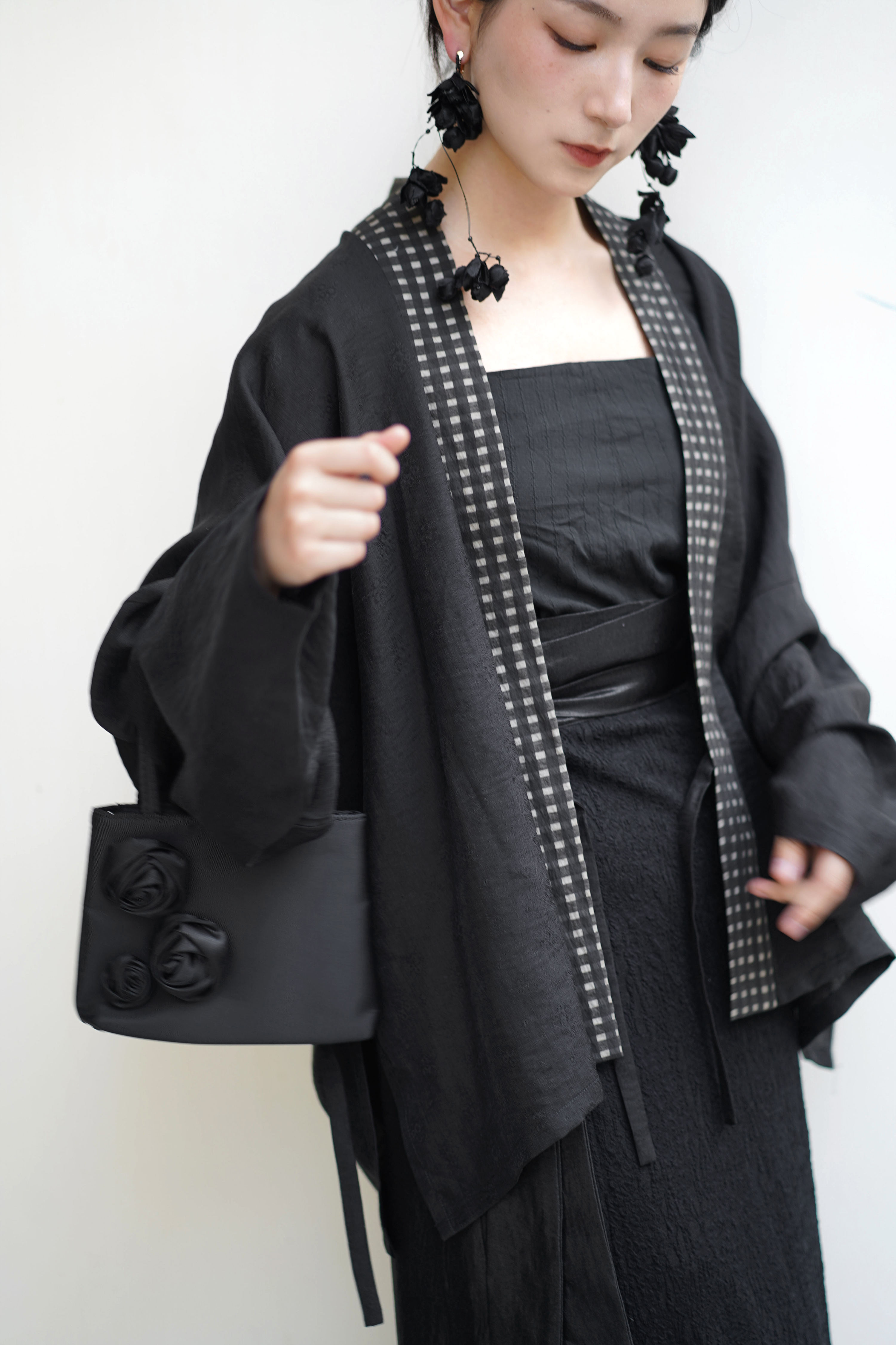 鹭洲集日常宋制大摆两片裙飞机袖