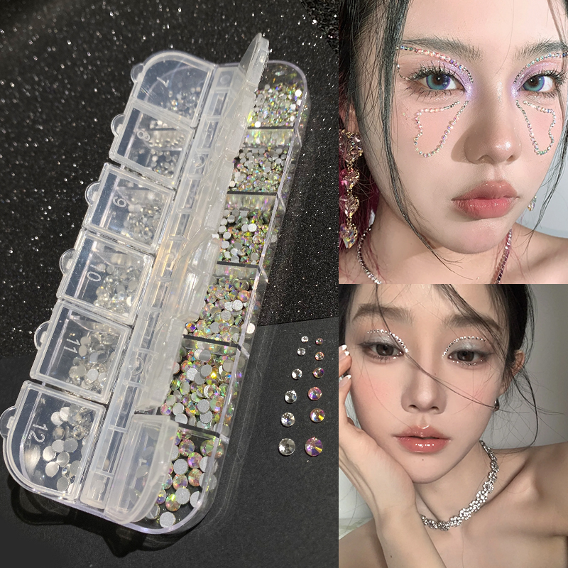 眼妆贴钻脸上饰品新娘脸部泪钻