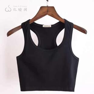 吊带小背心女春夏季薄款女士纯色露脐裹胸棉女打底衫短款可外穿