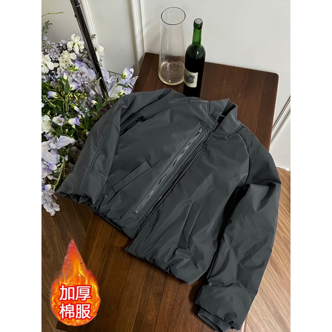 ma1飞行员棉服男女秋冬季bomber外套加厚保暖cleanfit棒球服棉衣