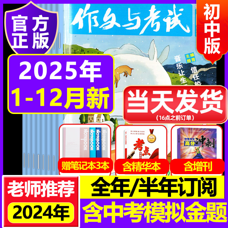 作文与考试初中版2024年