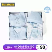 Balla Balla Bé trai và bé gái Bộ quà tặng sơ sinh Baby Full Moon Gift Cotton Quần áo 2019 Thu mới - Bộ quà tặng em bé