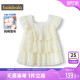 商场同款 童装 巴拉巴拉女童短袖 中大童公主衬衣夏季 儿童薄 衬衫