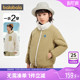 童装 新款 两面穿运动保暖衣服 秋冬季 巴拉巴拉儿童摇粒绒外套亲子装