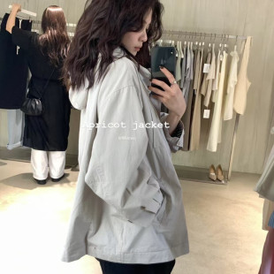 美式 8820 METWO 拼条纹冲锋衣连帽外套 孤品清仓