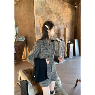 8159 香香套装 METWO 短裙搭配格子套装 孤品清仓