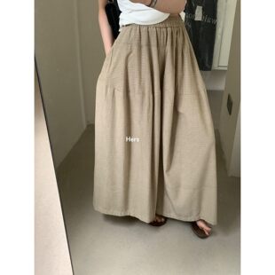 hers复古格子山本休闲裤 METWO 20849 孤品清仓