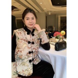 2298新中式 METWO 汉服马甲喜庆夹棉拜年服 孤品清仓