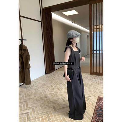 【孤品清仓】METWO 8238#小飞袖工装连体直筒阔腿裤