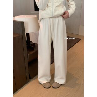 糯米奥丽绒休闲裤 柠檬 LIMON 1199 孤品清仓