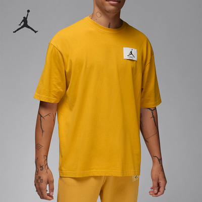 Nike/耐克正品JORDAN男士宽松休闲透气圆领短袖T恤DZ0605-752