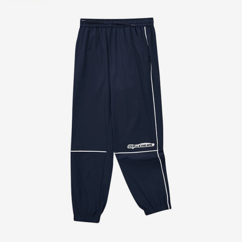 Skechers/斯凯奇正品休闲夏季新款儿童系带轻薄运动时尚简约长裤