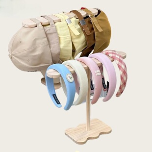 摆摊实木发箍展示架发圈项链手链收纳架发饰陈列置物手串小饰品架