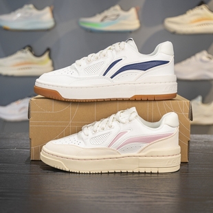 李宁休闲鞋 ABCV021 男子2025秋新款 反伍BADFIVE耐磨防滑新秀文化鞋