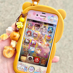 iPhone7 6sp 7plus全屏6plus手机彩膜8plus se2 适用苹果4s可爱钢化玻璃膜新款