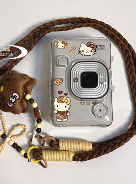 拍立得liplay+保护壳mini liplay保护套相机收纳壳kt卡通挂件贴纸