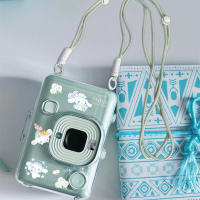 绿色相机搭配太好看了