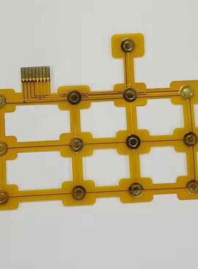深圳软性线路板FPC双面排线打样 镂空沉金手指批量3M胶电路板厂